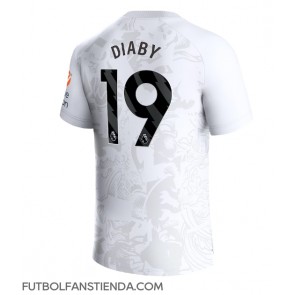 Aston Villa Moussa Diaby #19 Segunda Equipación 2023-24 Manga Corta